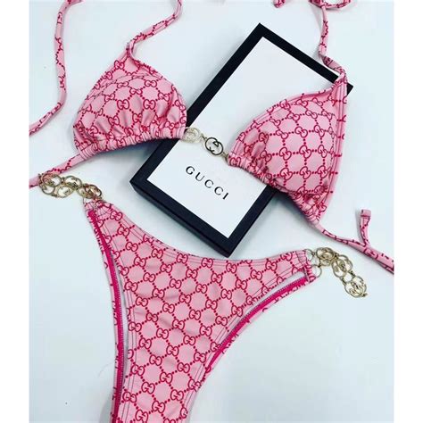 fake gucci swimsuit|Gucci bikini dupe.